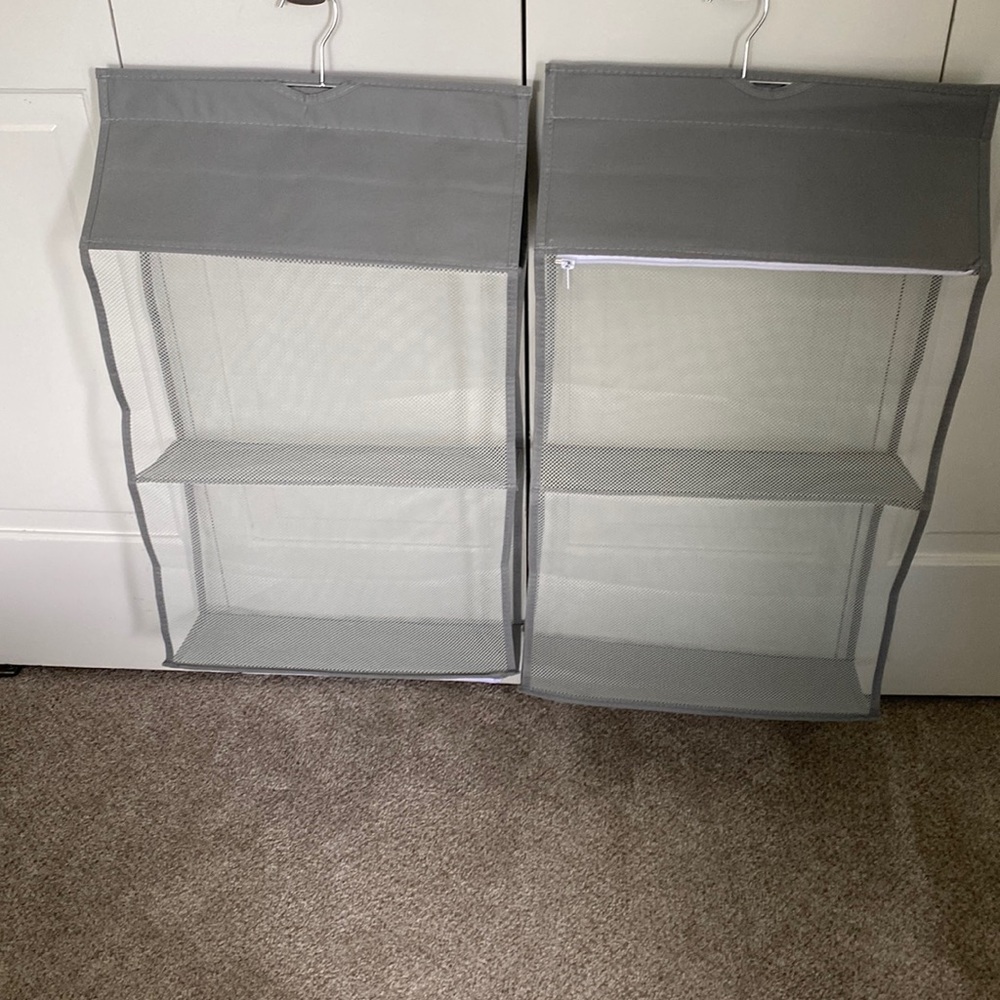 Set of 2 Purse/Shoe Organizers
